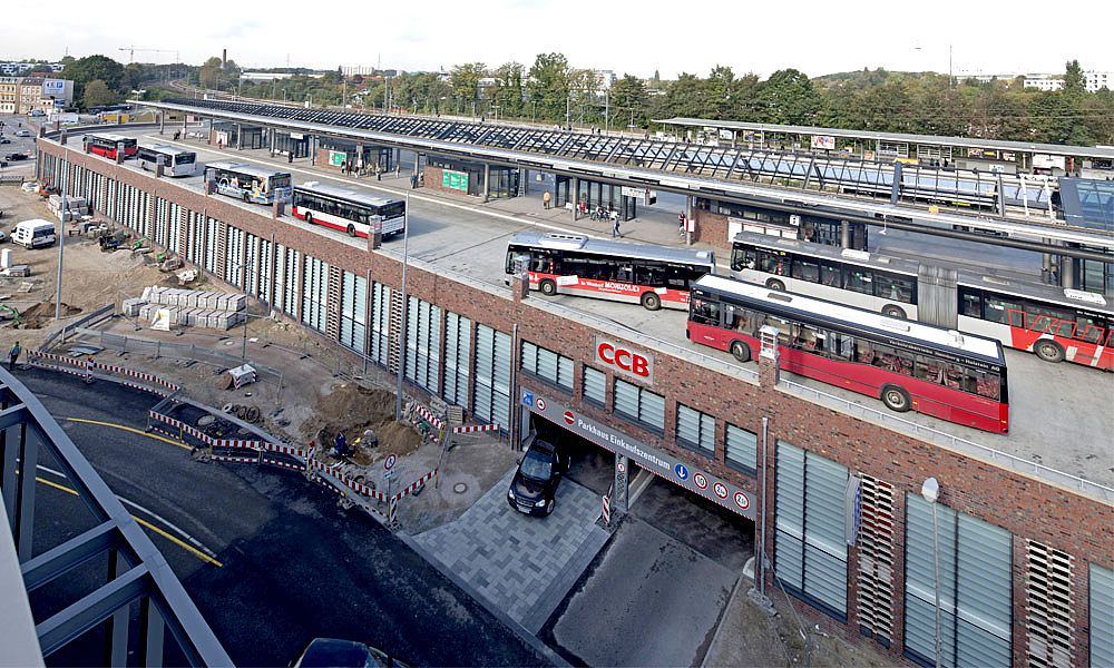 Zentraler Omnibusbahnhof Hamburg Hamburg Riedel Bau