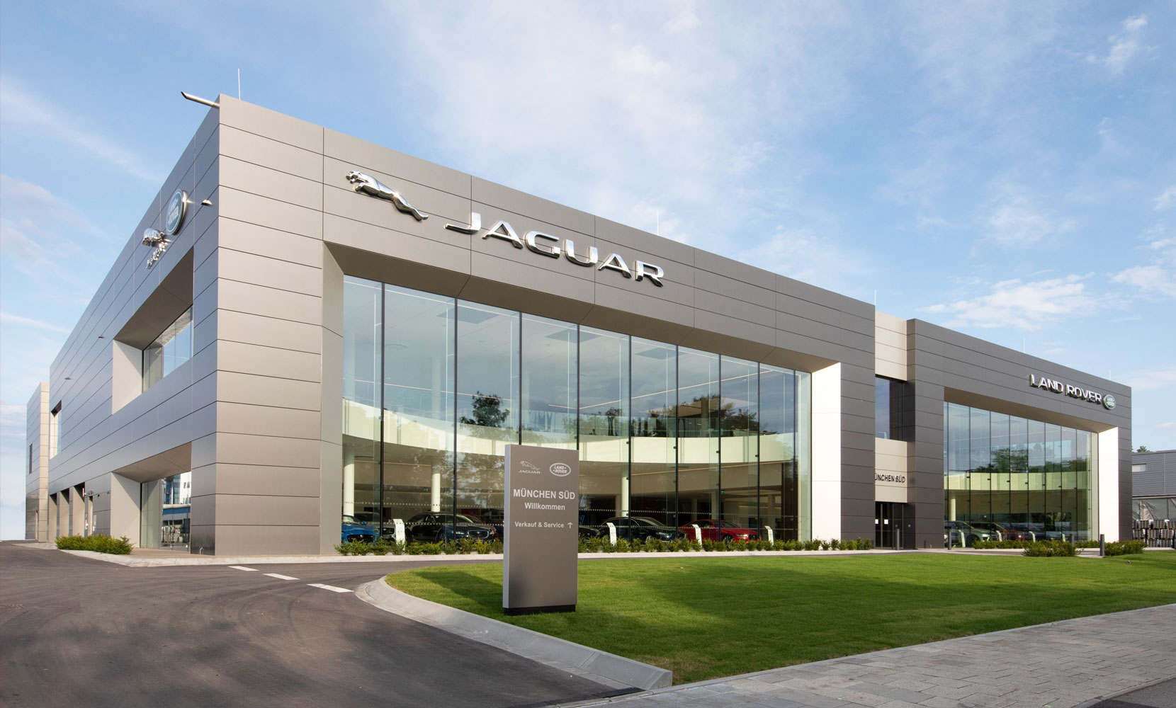 Autohaus Jaguar Land Rover München Riedel Bau