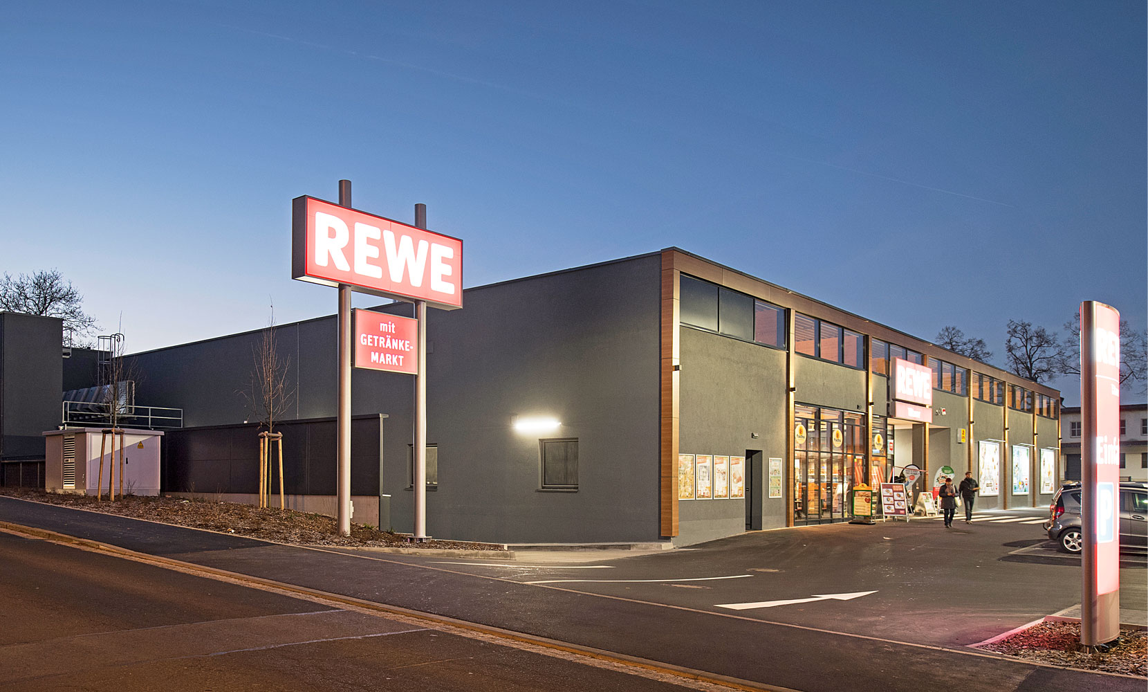 Rewe-Markt Schweinfurt - Riedel Bau
