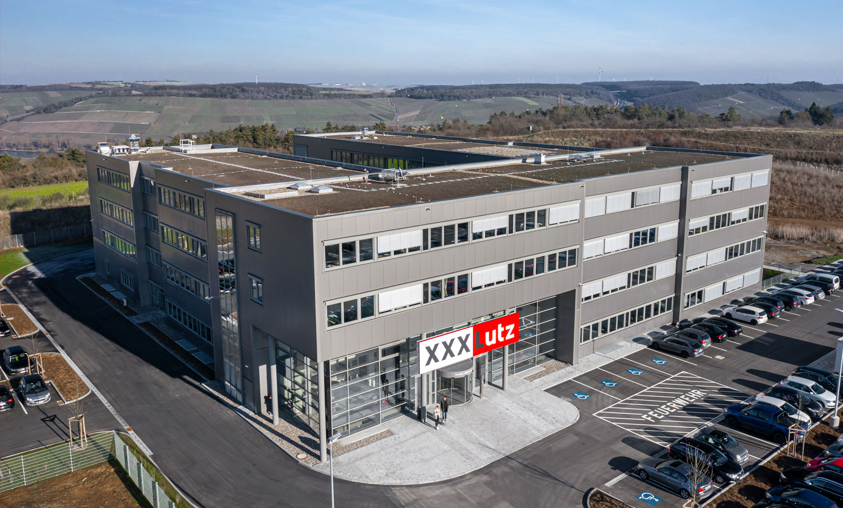 XXXLutzZentrale Würzburg Riedel Bau