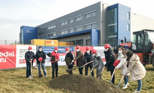 Spatenstich vom 2.Bauabschnitt Genius in Limburg