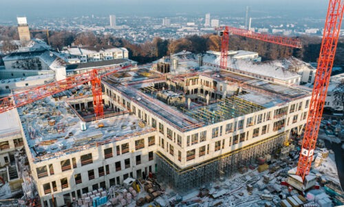 Baustelle Herzzentrum Bonn