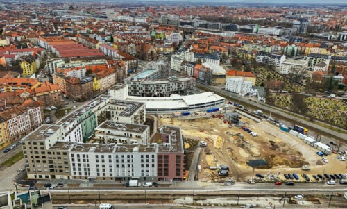 Baustelle Luitpoldviertel