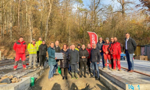 Grundsteinlegung Tierheim Wannigsmühle