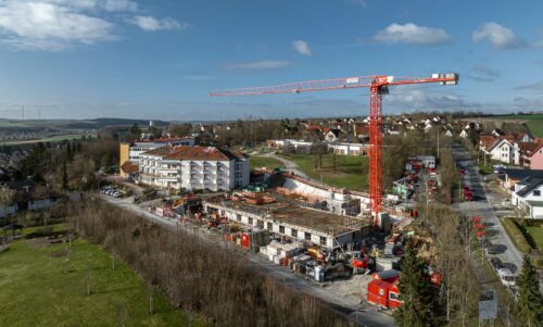Baustellenfoto-Altenheim Mellrichstadt