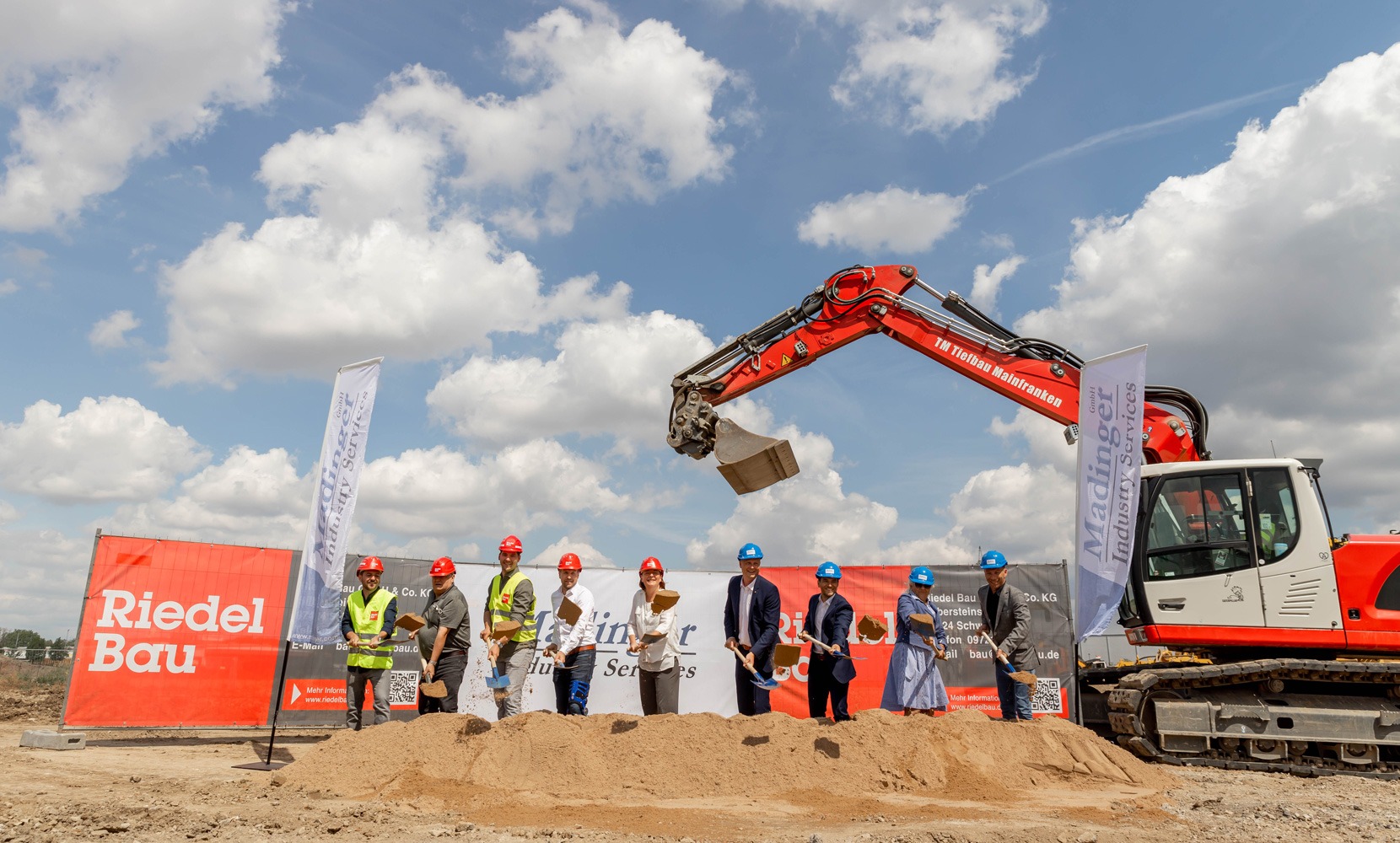 Produktionshalle Madinger Schweinfurt - Riedel Bau