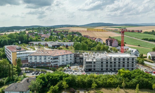 Baustelle Altenheim Mellrichstadt