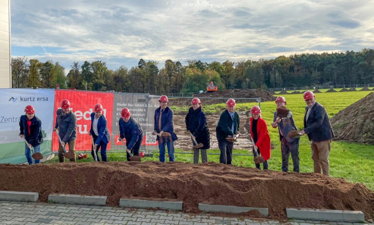 Spatenstich Kurtz Ersa in Kreuzwertheim