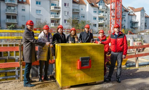 Gruppenbild Grundsteinlegung Jägerstraße