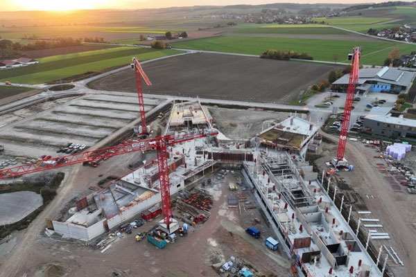 Baustelle Landratsamt Essenbach