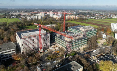 Schulcampus München außen