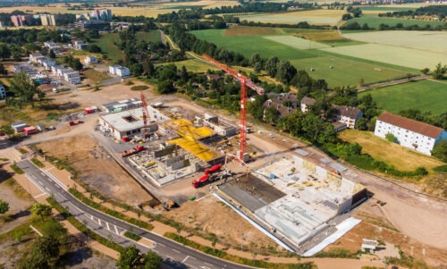 Grundschule Schweinfurt Baustelle