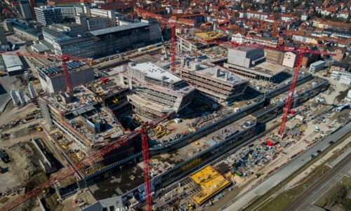 Zeiss Baustelle