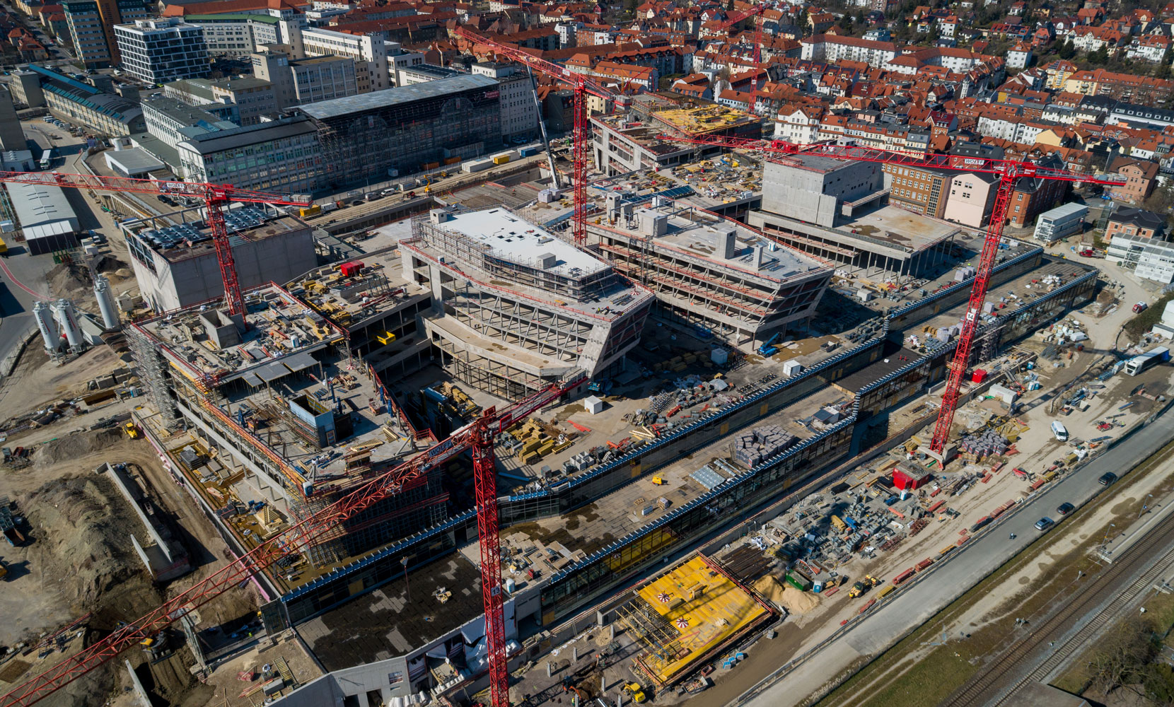 Zeiss Baustelle
