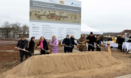 Spatenstich Grundschule Schweinfurt