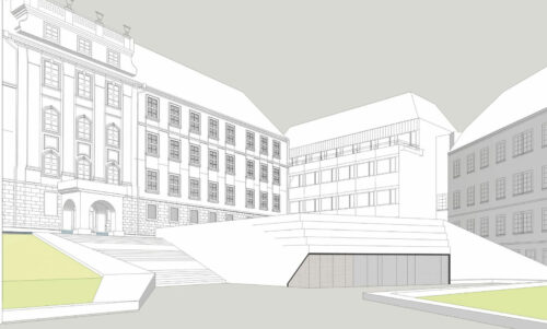 Visualisierung D20 Unigebäude