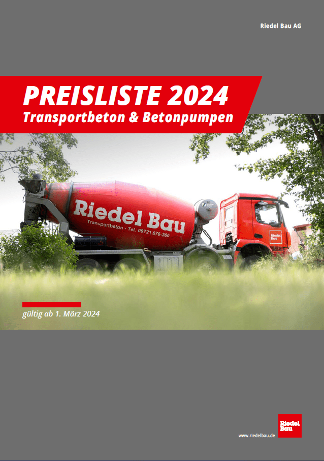 Betonpreisliste 2024