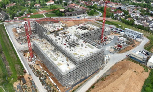 Mainklinikum Luftaufnahme