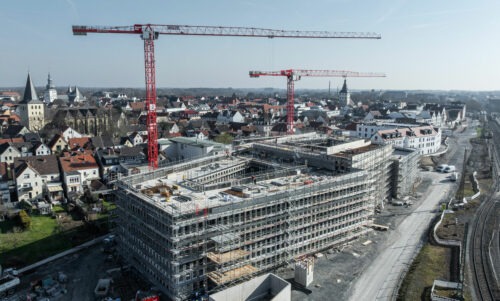 Stadthaus Lippstadt Baustelle