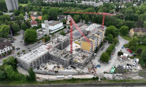 Baustelle Alois Harbeck Platz