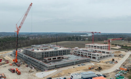 Heidekreisklinikum Bad Fallingbostel Baustelle