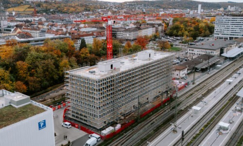 Baustelle Quellenbachquartier