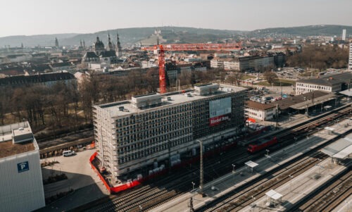 Quellenbachquartier Baustelle