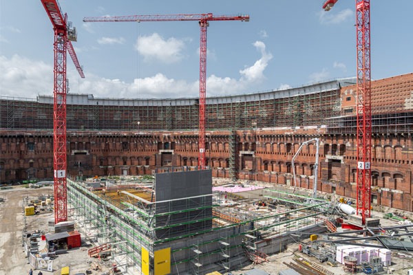 Kongresshalle Nürnberg Baustelle