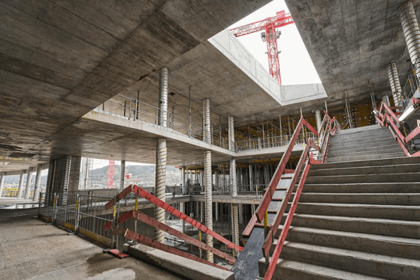 Zeiss Baustelle