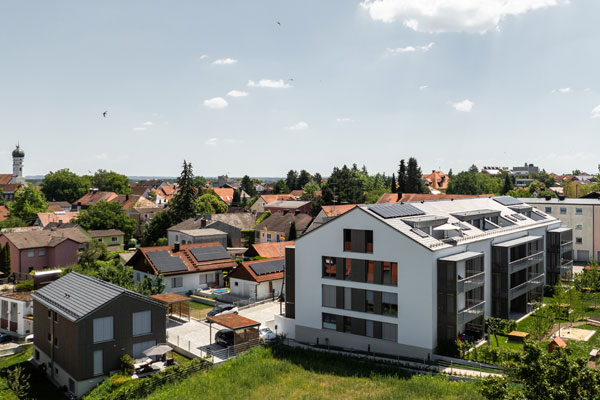 Außenansicht Wohnen am Hennigbach
