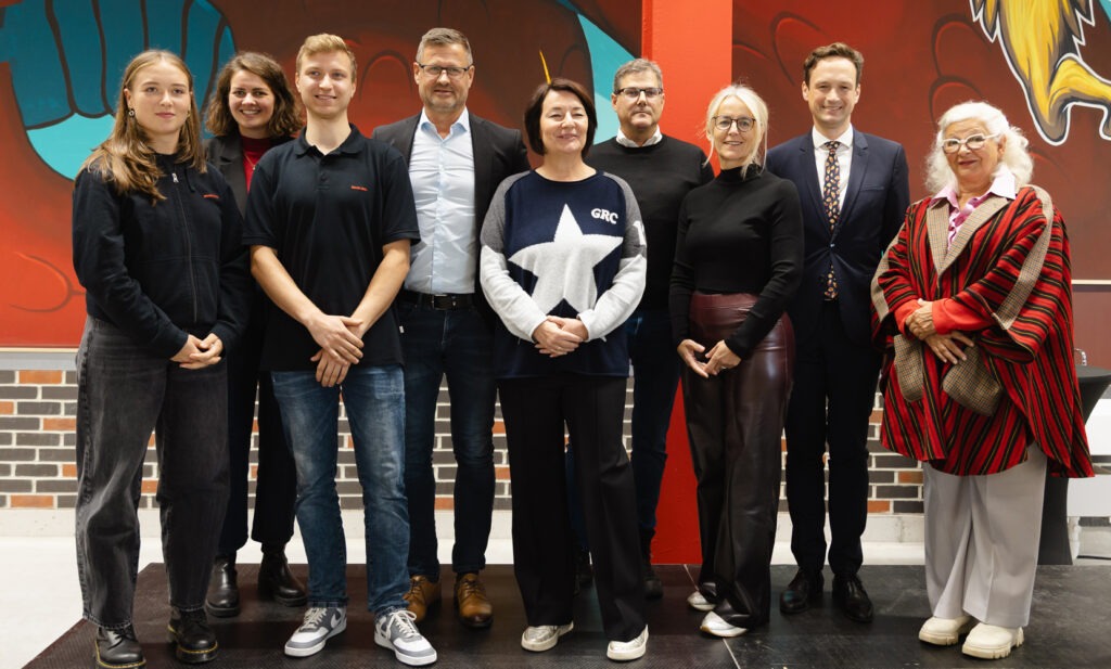 Talent Factory Eröffnung Gruppenbild