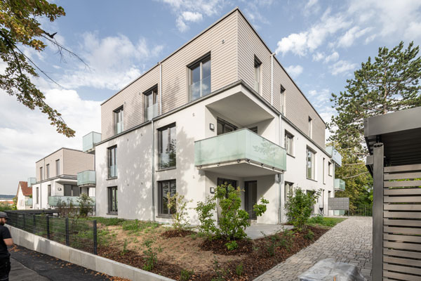 Fertiges Gebäude Greising