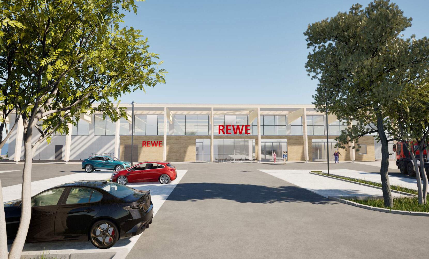 REWE Kutzenhausen Visualisierung