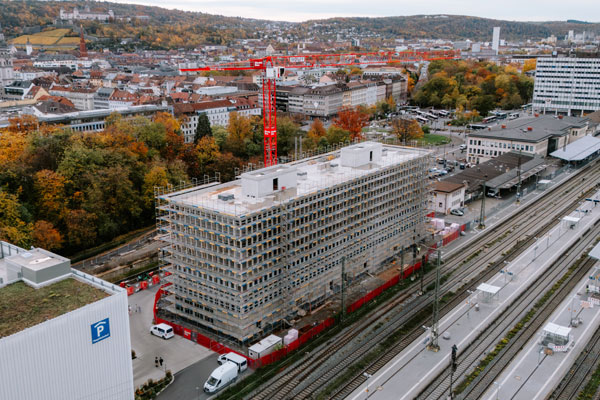 Baustelle Quellenbachquartier