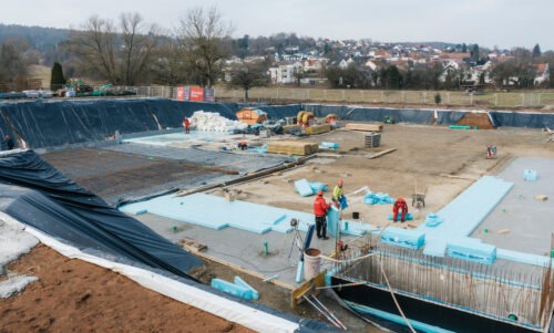 Baustelle Grundschule Bad Kissingen