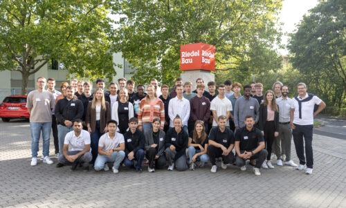 Gruppenfoto Azubistart 2026